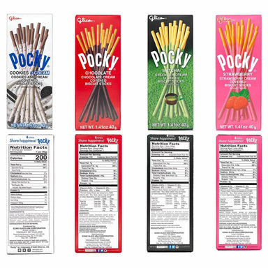 Pocky Cream Covered Biscuit Sticks 1.41 Ounce Glico 