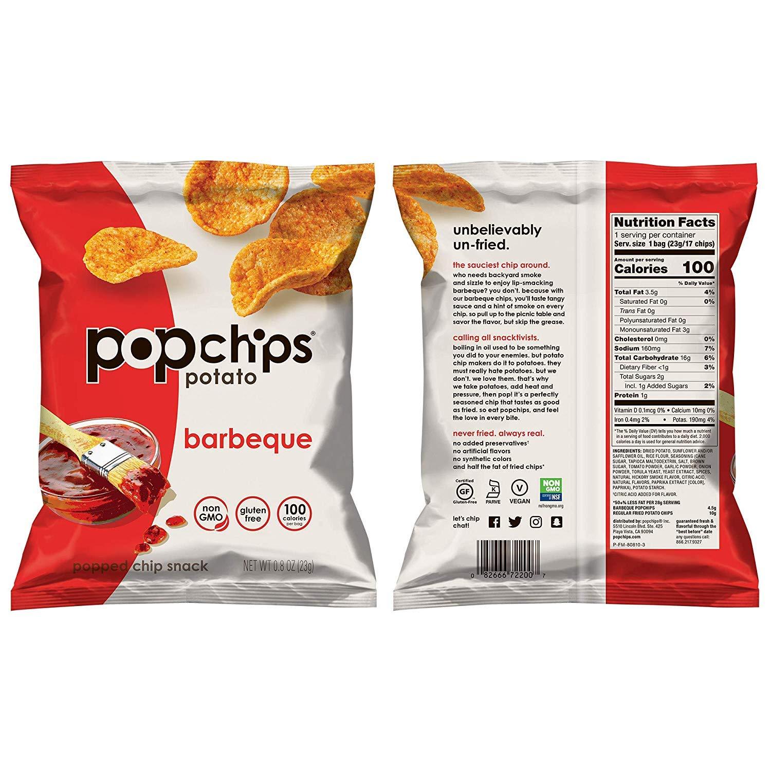Popchips Potato Chips Popchips 