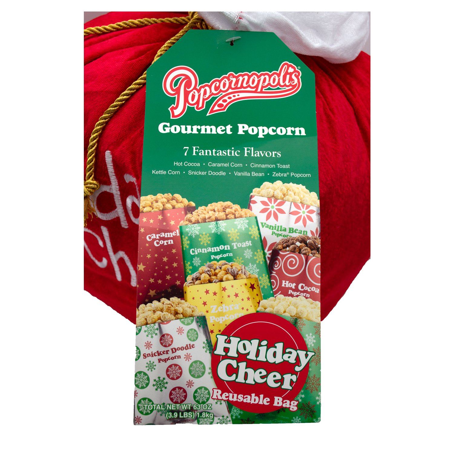 Popcornopolis Gourmet Popcorn Holiday — Snackathon Foods