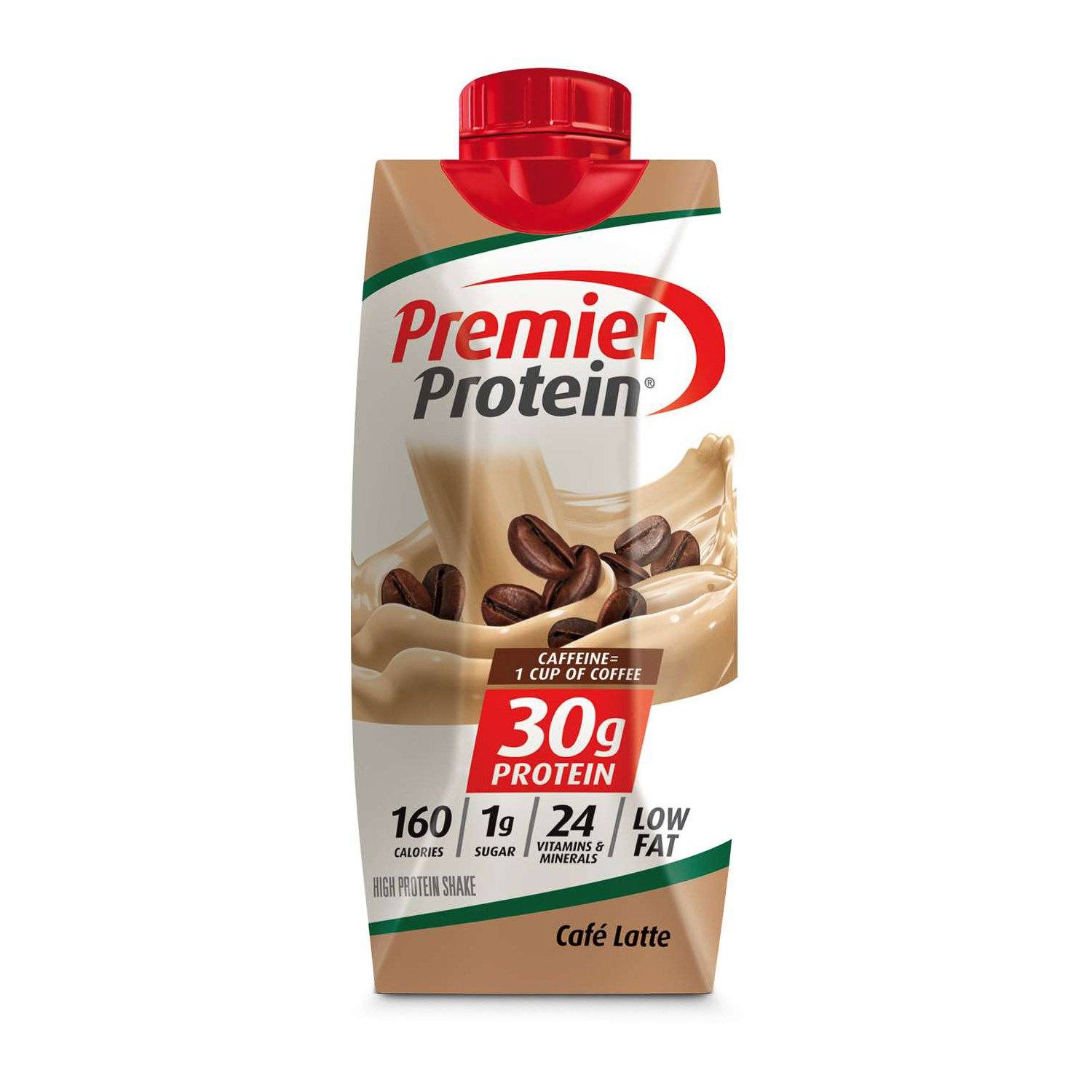 Premier Protein Shake Premier Protein Café Latte 11 Fluid Ounce 