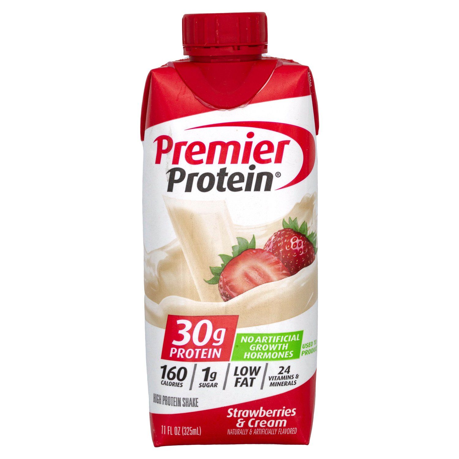 Premier Protein Shake Premier Protein Strawberries & Cream 11 Fluid Ounce 