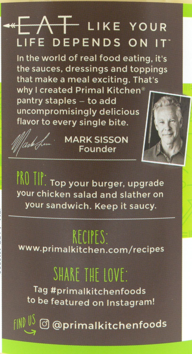 Primal Kitchen Mayo with Avocado Oil Primal Kitchen 