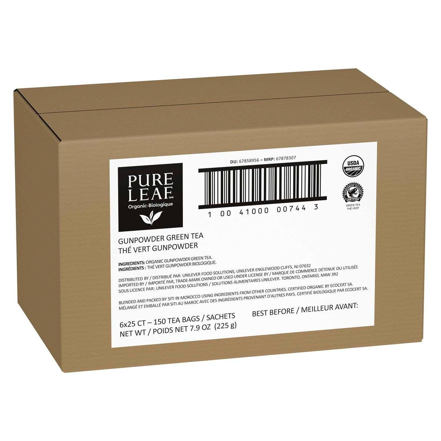 Pure Leaf Tea Bags Pure Leaf Organic Gunpowder 25 Tb-6 Count 