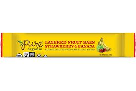 Pure Organic Layered Fruit Bars Pure Organic Pineapple & Passion Fruit 0.63 Ounce 
