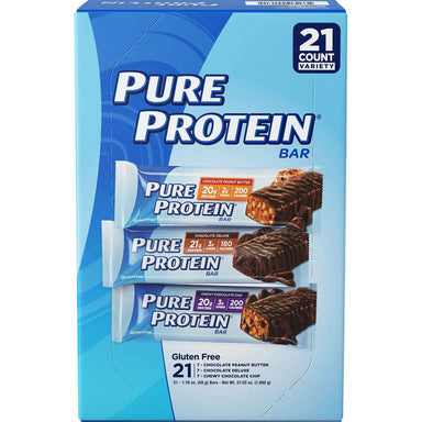 Pure Protein Bars Pure Protein Variety 1.76 Oz-21 Count 