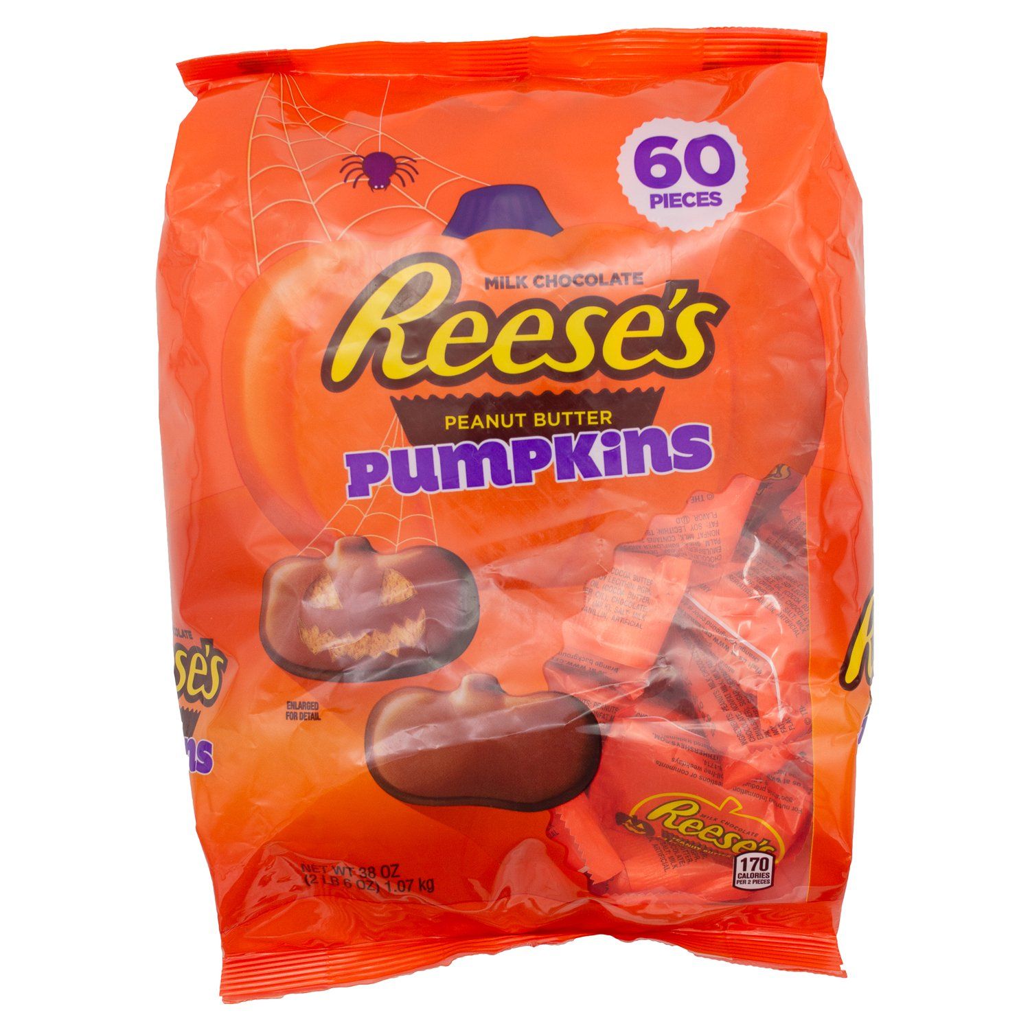 Reese's Cups Meltable Reese's Milk Chocolate Pumpkins 38 Ounce 
