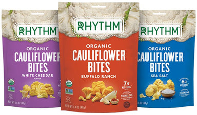 Rhythm Organic Cauliflower Bites Rhythm Superfoods 