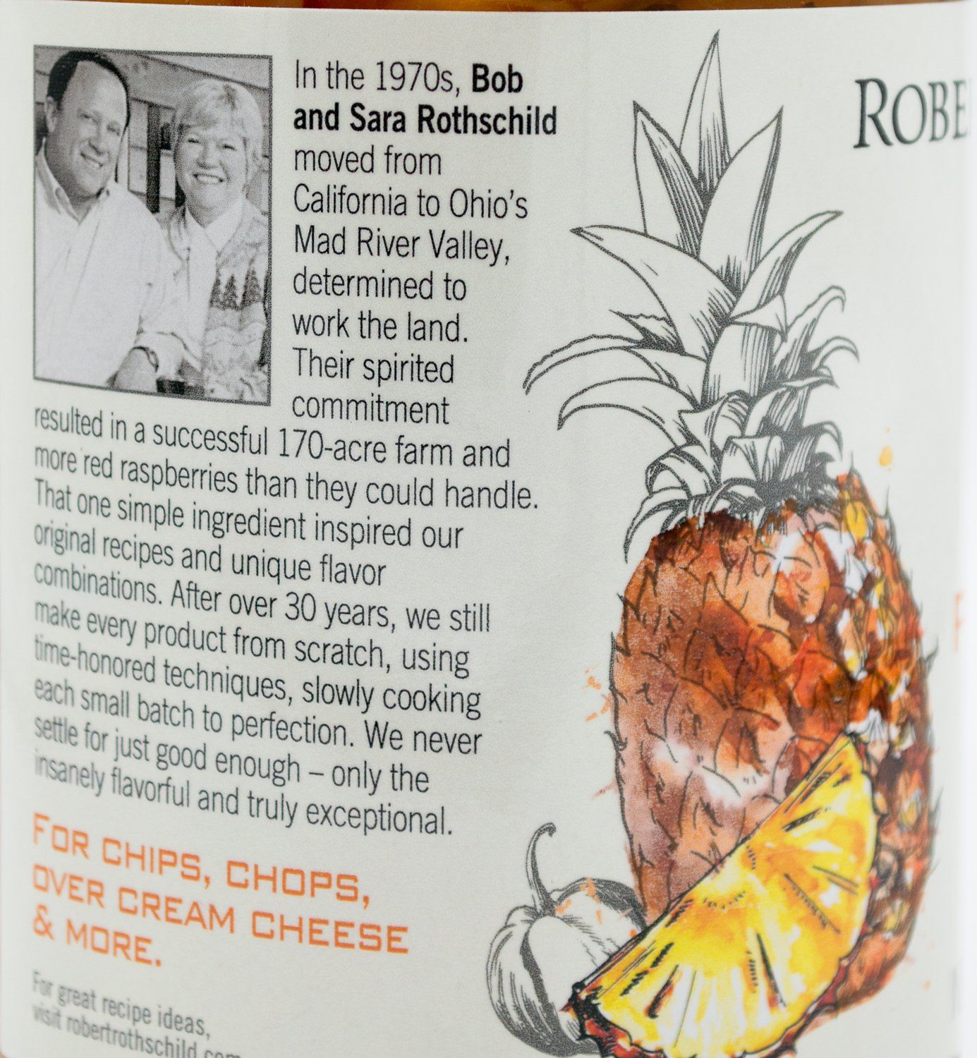 Robert Rothschild Fiery Raspberry Salsa Robert Rothschild Sauces — Snackathon Foods