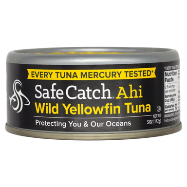 Safe Catch Ahi Wild Yellowfin Tuna Safe Catch 