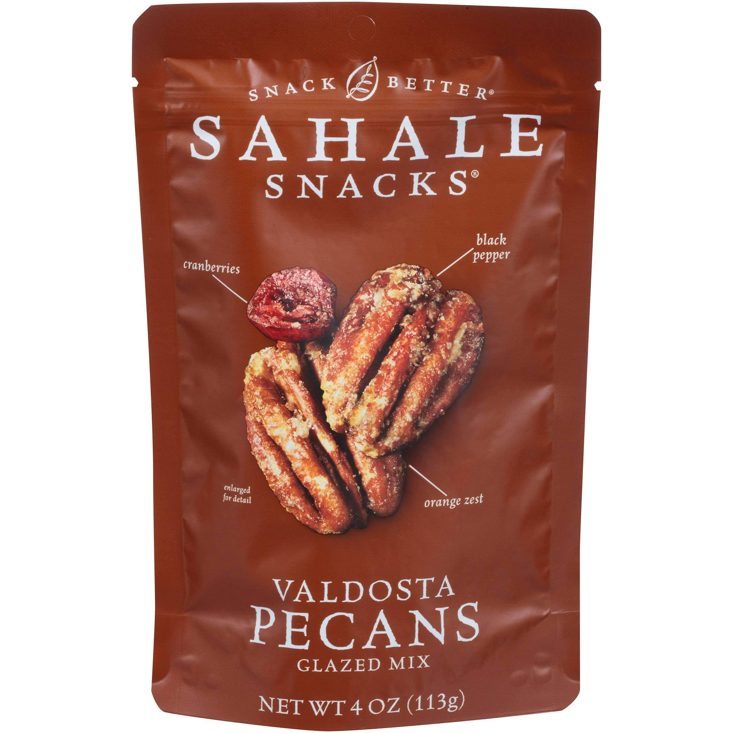 Sahale Snacks Glazed Mixes Sahale Snacks Valdosta Pecans 4 Ounce 