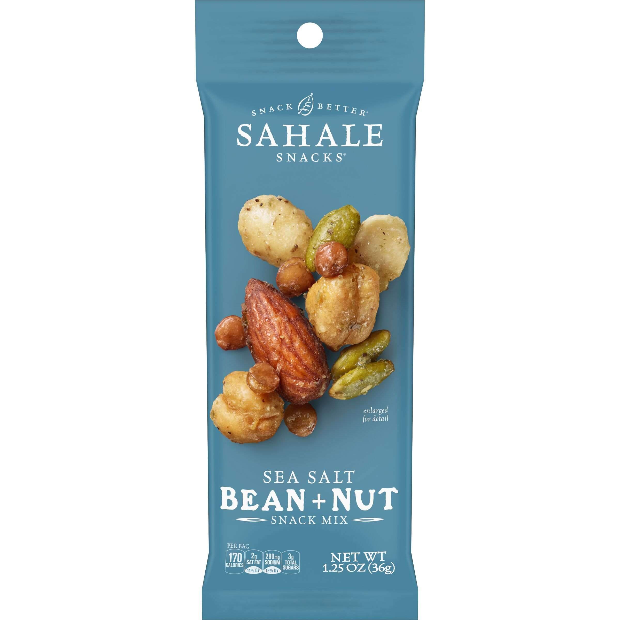 Sahale Snacks Snack Mixes Sahale Snacks Sea Salt Bean+Nut 1.25 Ounce 