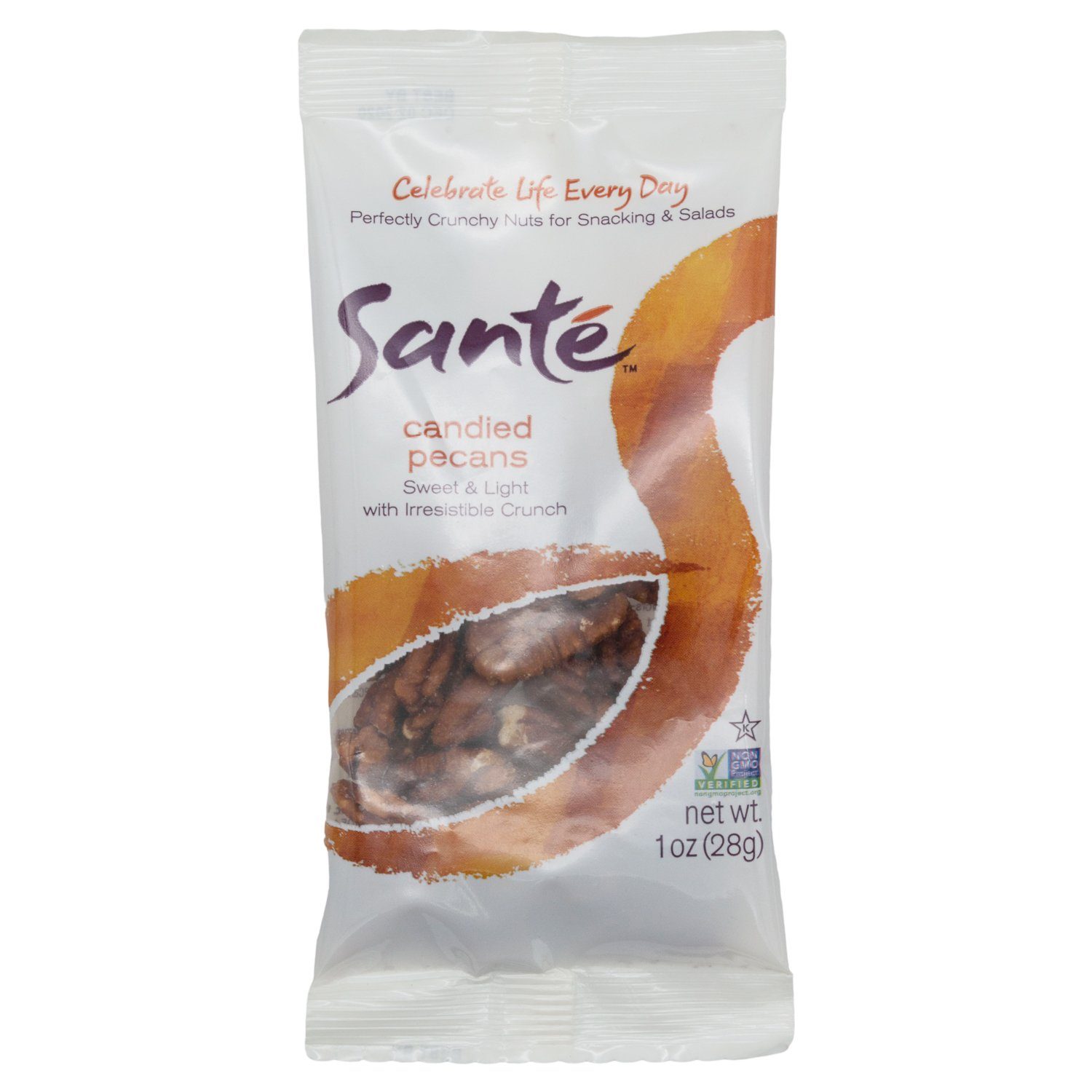 Santé Gourmet Flavored Pecans Santé Candied Pecans 1 Ounce 