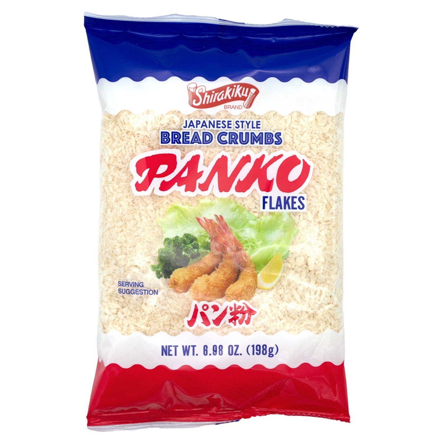Shirakiku Japanese Bread Crumbs, Panko Flakes Shirakiku Original 6.98 Ounce 