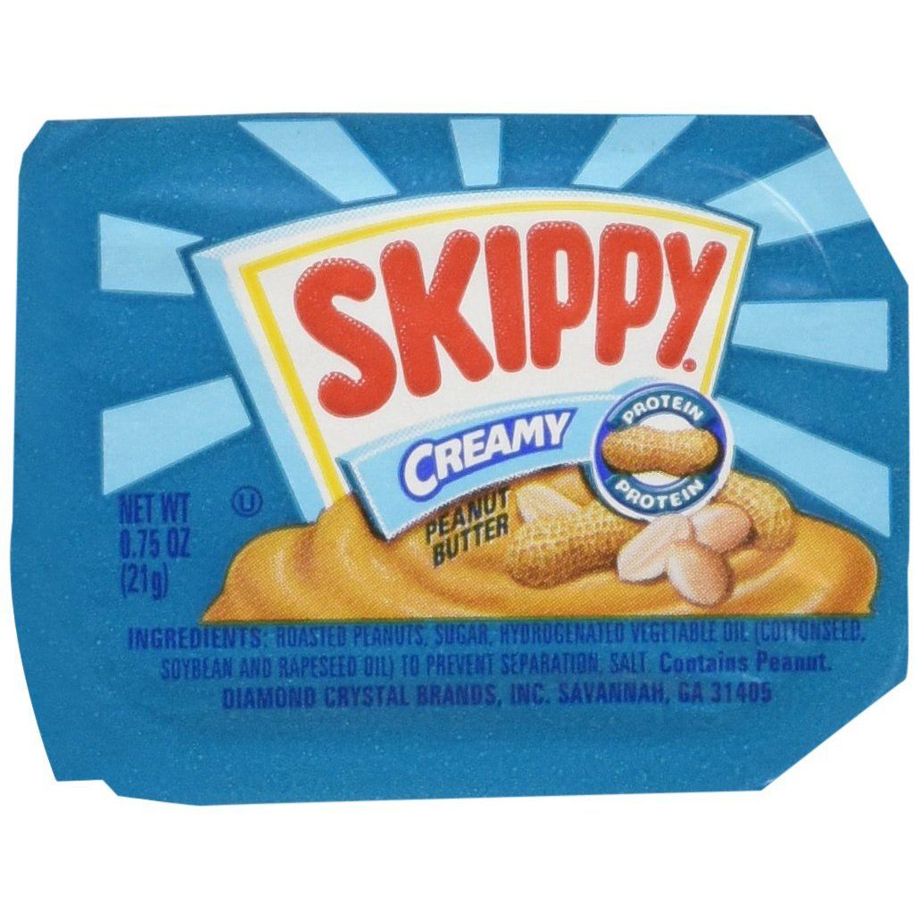 SKIPPY Creamy Peanut Butter In-A Cup Hormel Foods 0.75 Oz-100 Cups 