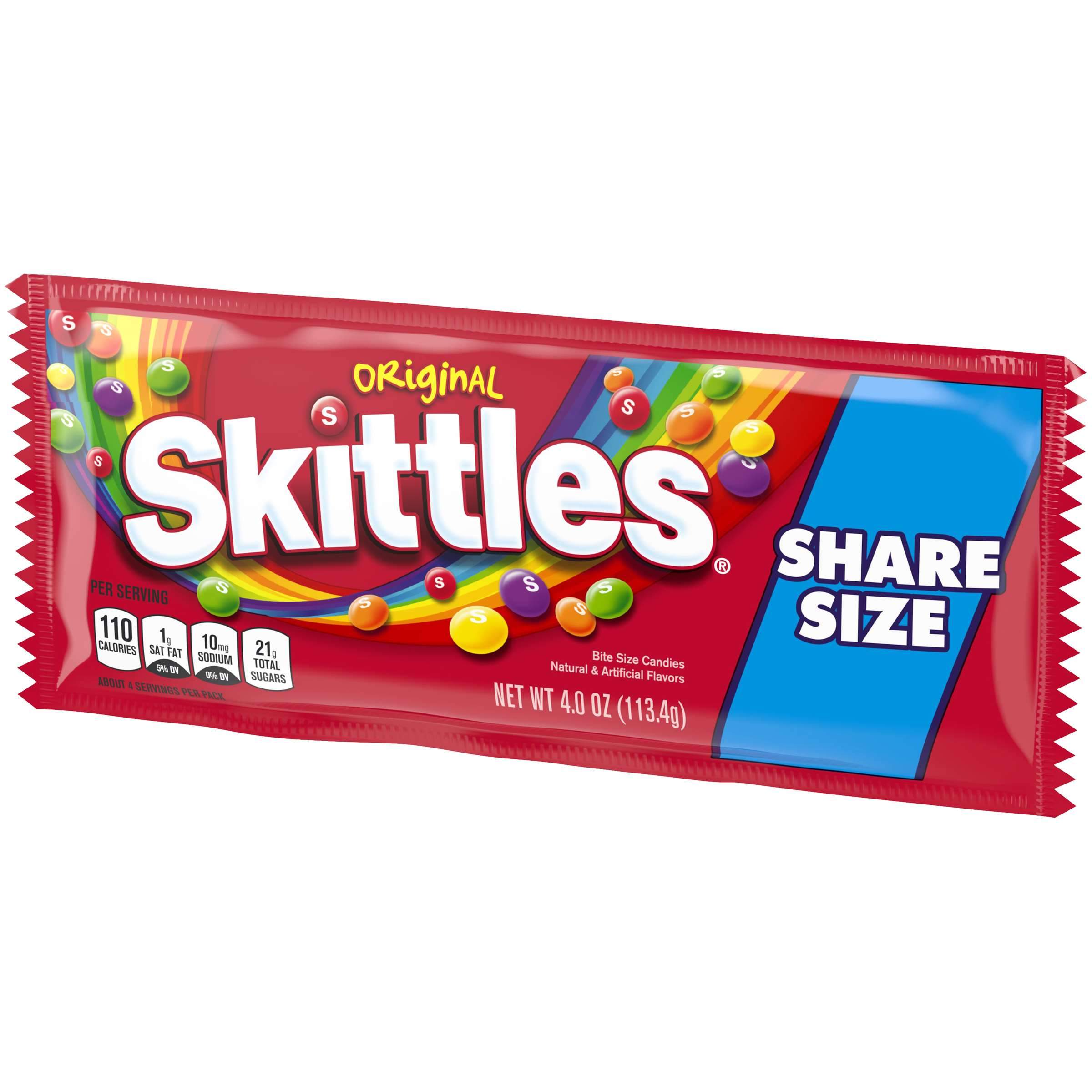 Skittles Candy Skittles Original 4 Ounce 