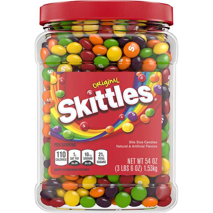 Skittles Candy Skittles Original 54 Ounce 