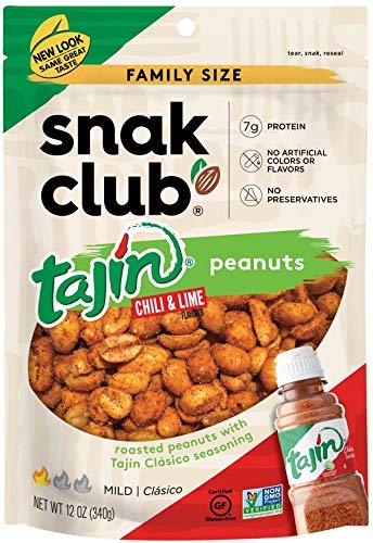 Snak Club Snack Mix Snak Club Tajin Peanuts 12 Ounce 