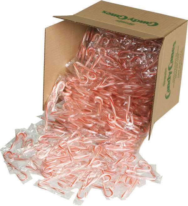 Spangler Candy Canes Spangler Mini Peppermint 500 Ct-65.76 Ounce 