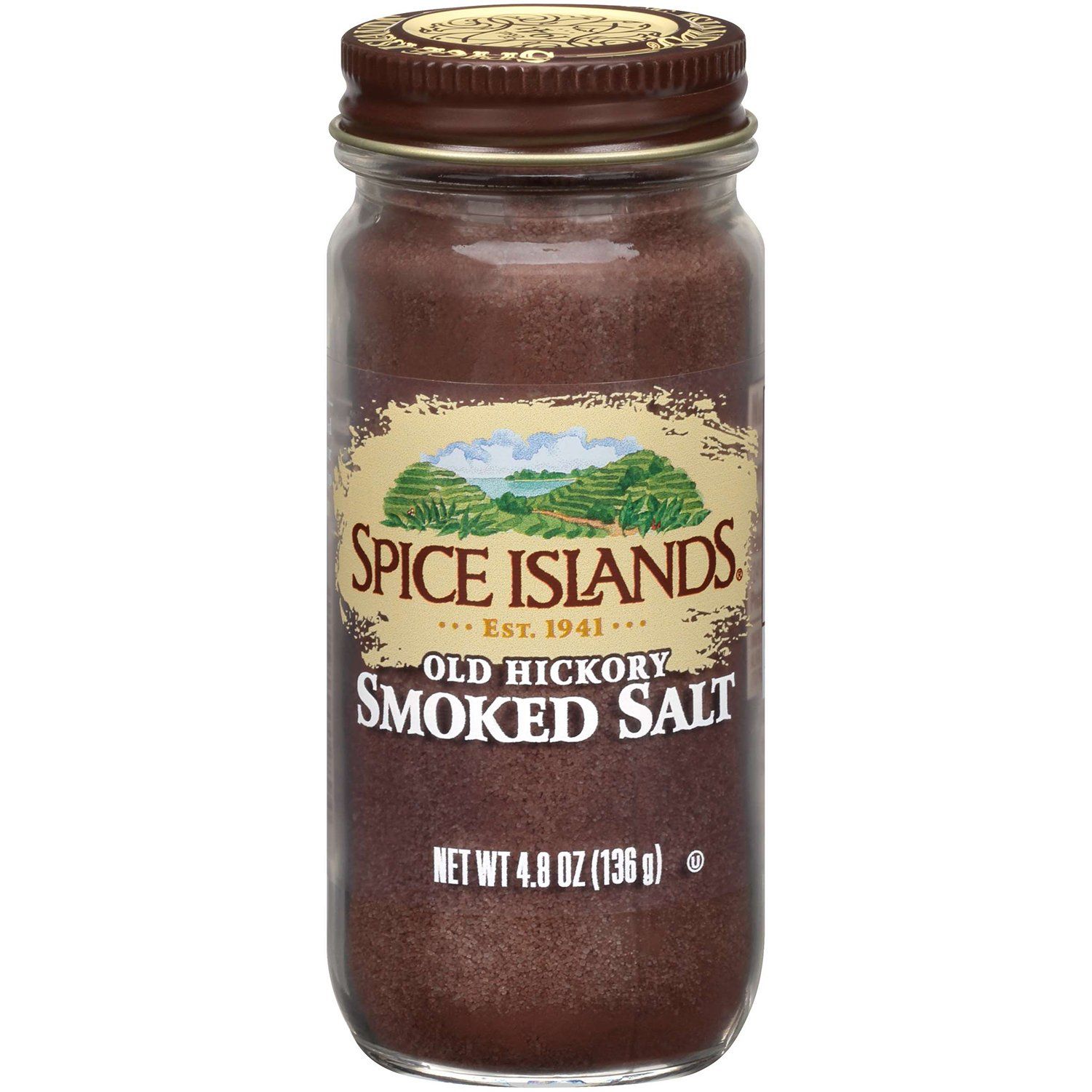 Spice Islands Spices and Seasonings Spice Islands Old Hickory Smoked Salt 3.5 Ounce 