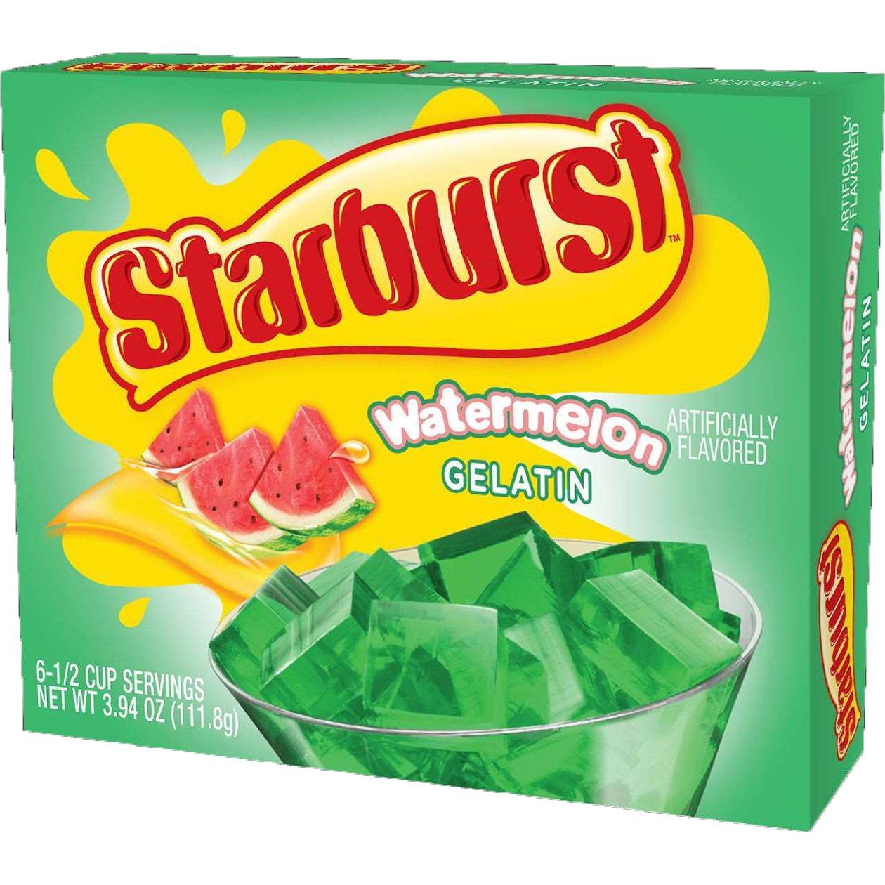 Starburst Gelatin Mix Starburst Watermelon 3.94 Ounce 