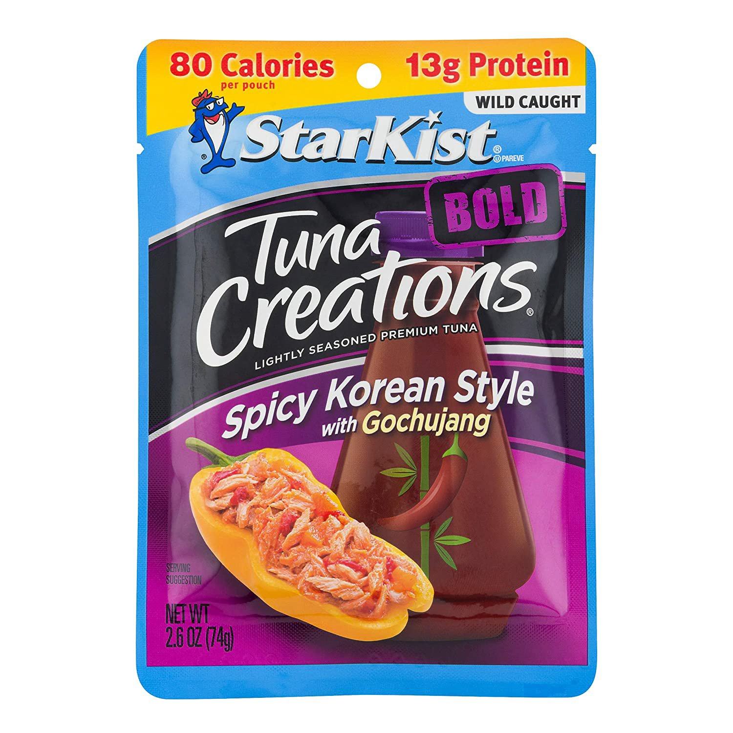 StarKist Tuna Pouches StarKist Spicy Korean Style 2.6 Ounce 