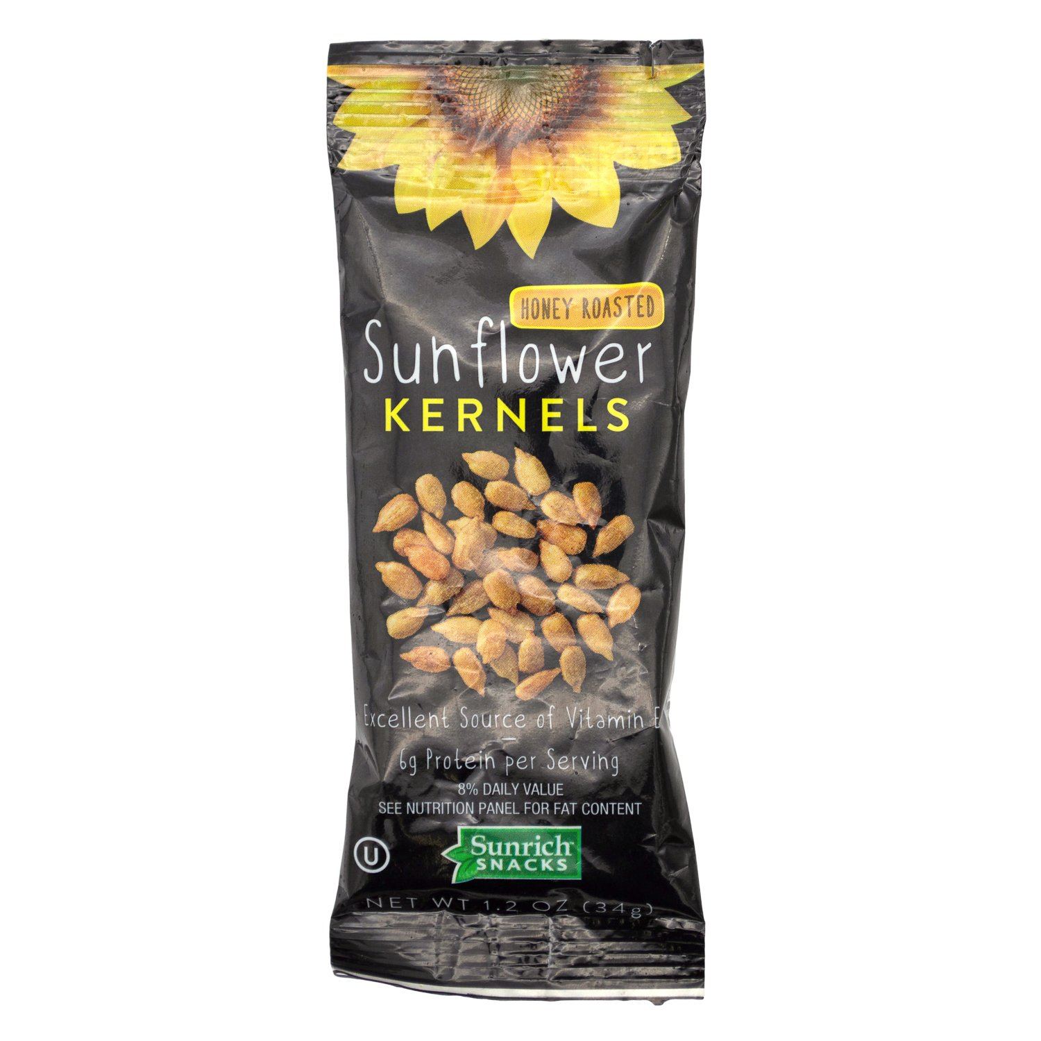 Sunrich Sunflower Kernel Sunrich Naturals Honey Roasted 1.2 Ounce 