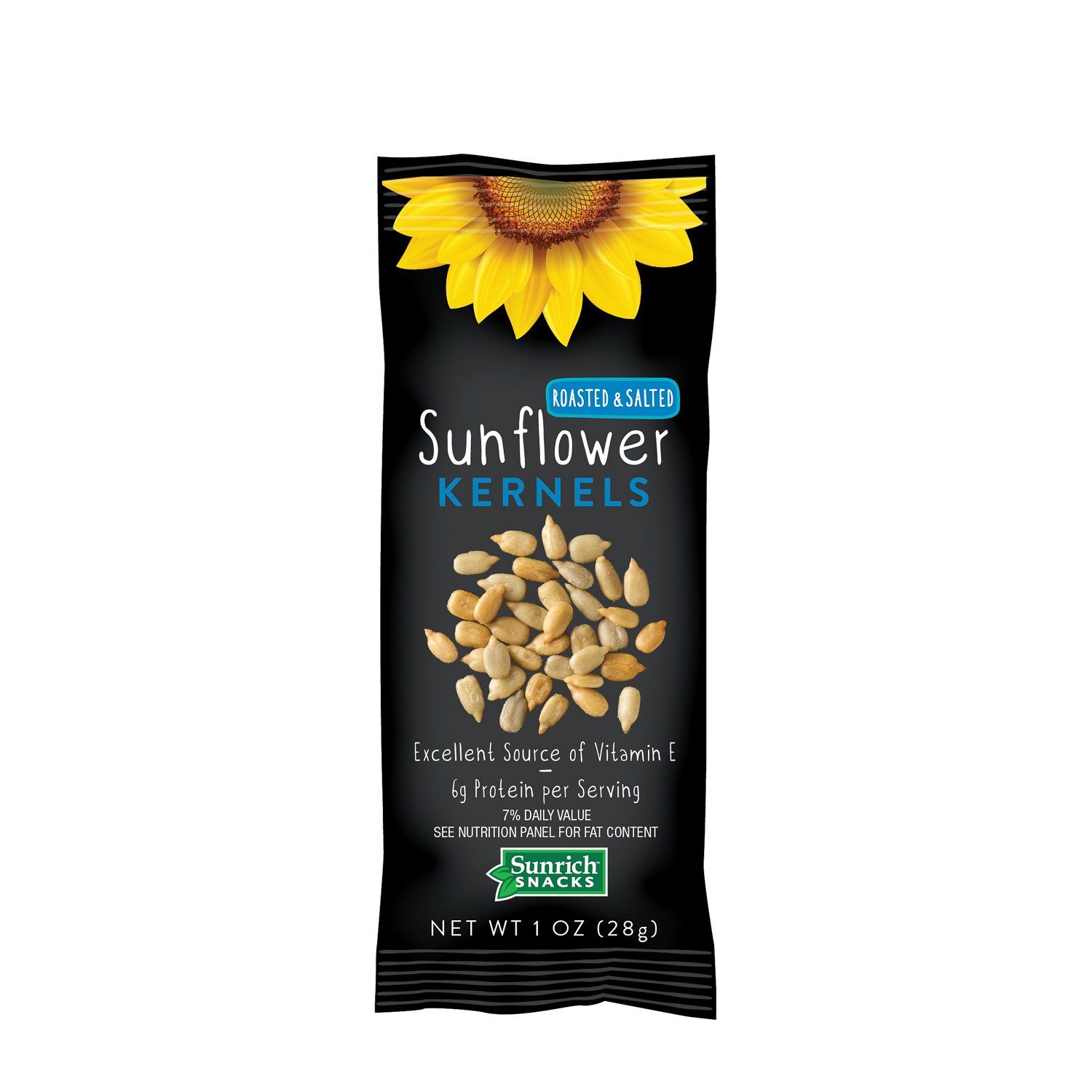 Sunrich Sunflower Kernel Sunrich Naturals Roasted & Salted 1 Ounce 