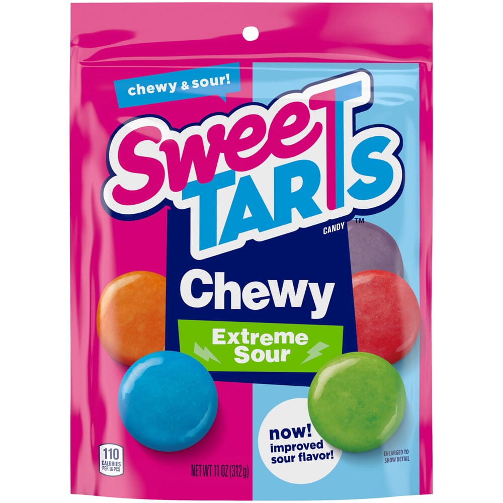 SweeTARTS Chewy Candy SweeTARTS Extreme Sour 11 Ounce 