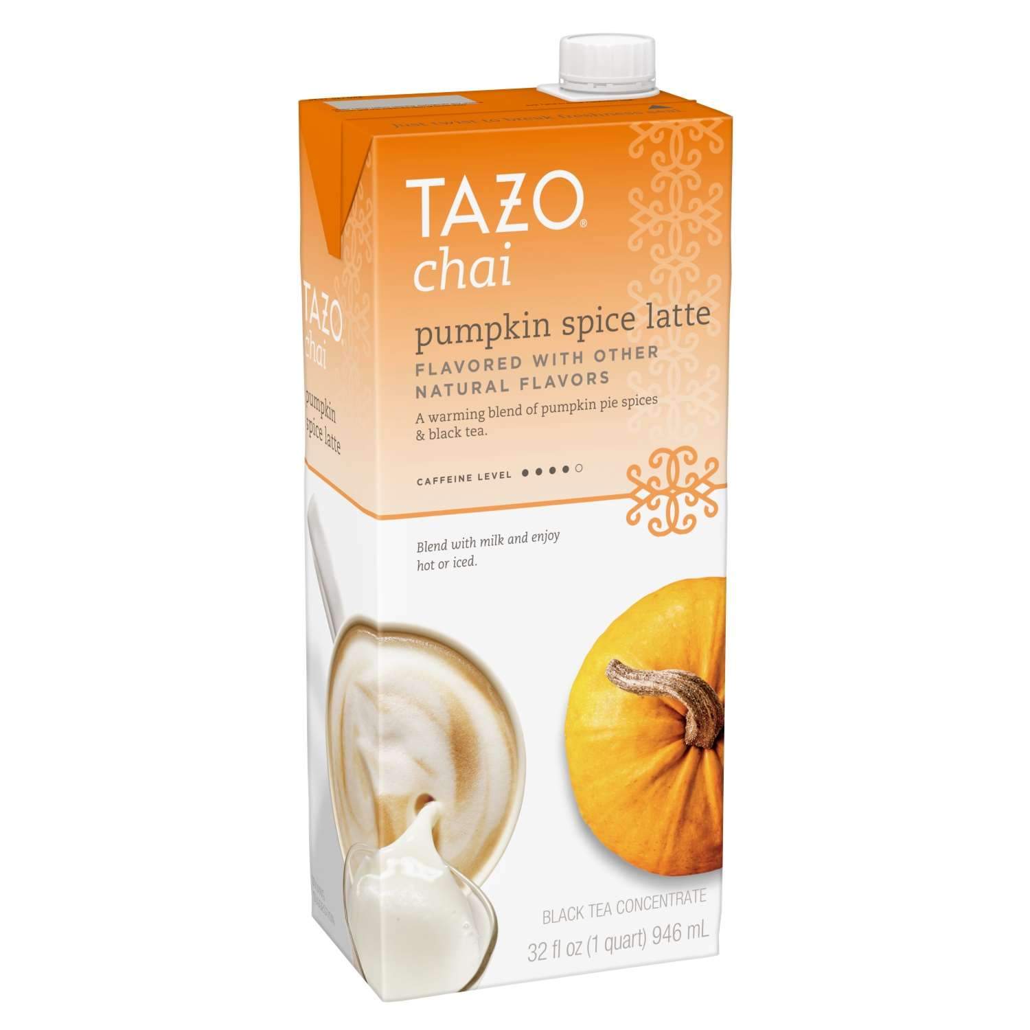 Tazo Latte Concentrate‎ Tazo Pumpkin Spice 32 Fluid ounce 