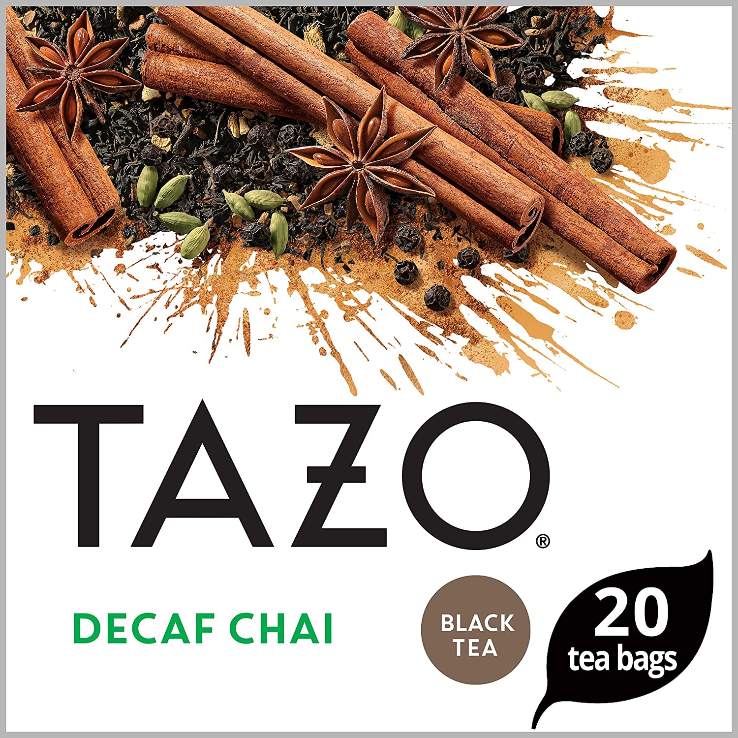 Tazo Tea Bags Tazo Decaf Chai 20 Tea Bags 