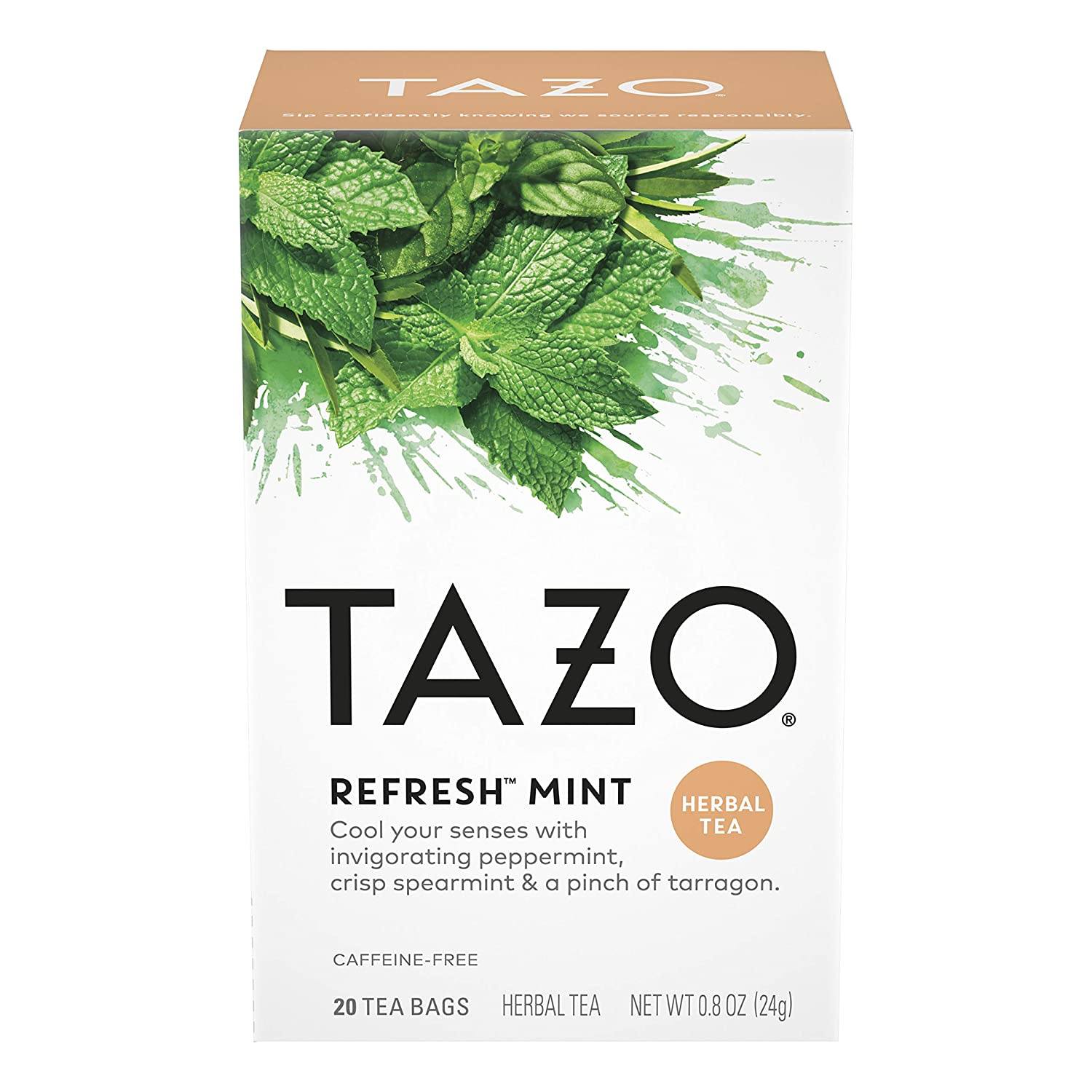 Tazo Tea Bags Tazo Refresh Mint 20 Tea Bags 