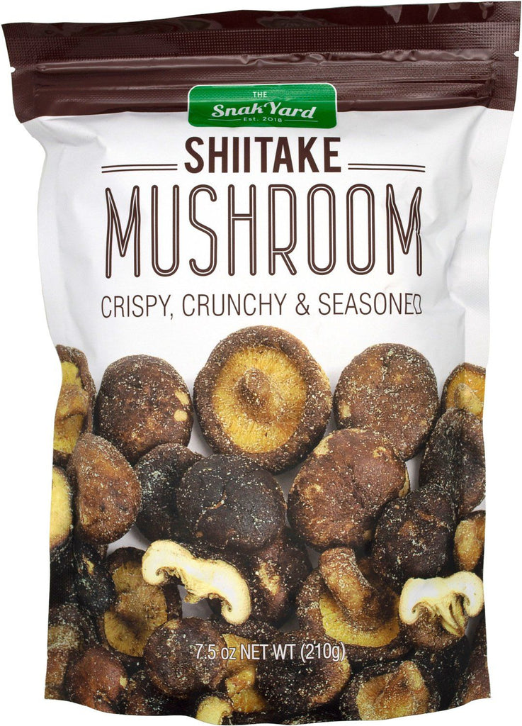 The Snak Yard Shitake Mushroom Crispy and Crunchy - 10.6 oz 