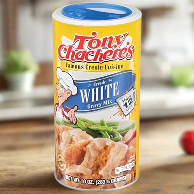 Tony Chachere's Creole Foods Instant White Gray Mix Tony Chachere's White 10 Ounce 