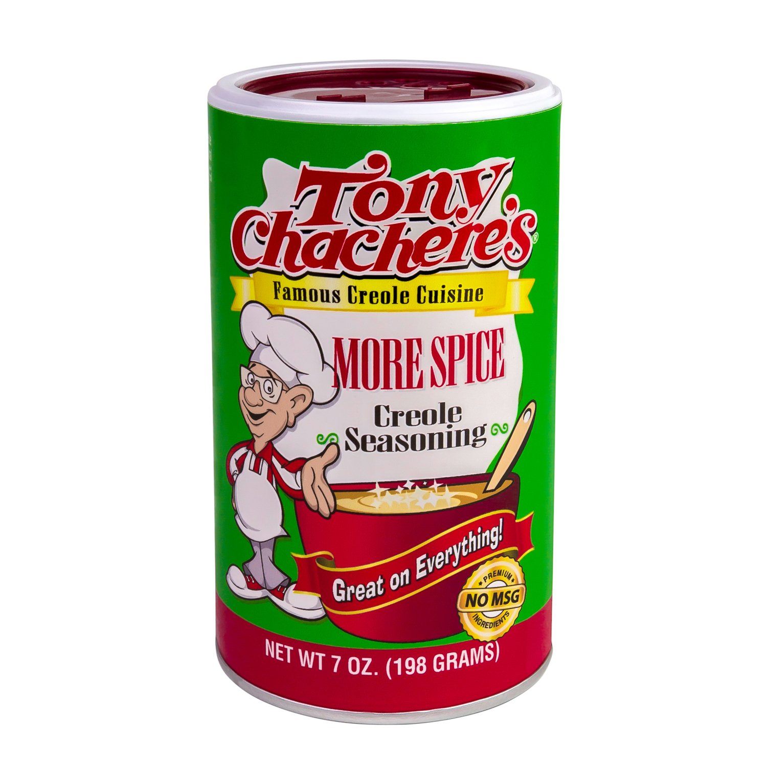 Tony Chachere's Creole Seasonings Tony Chachere's More Spice 7 Ounce 