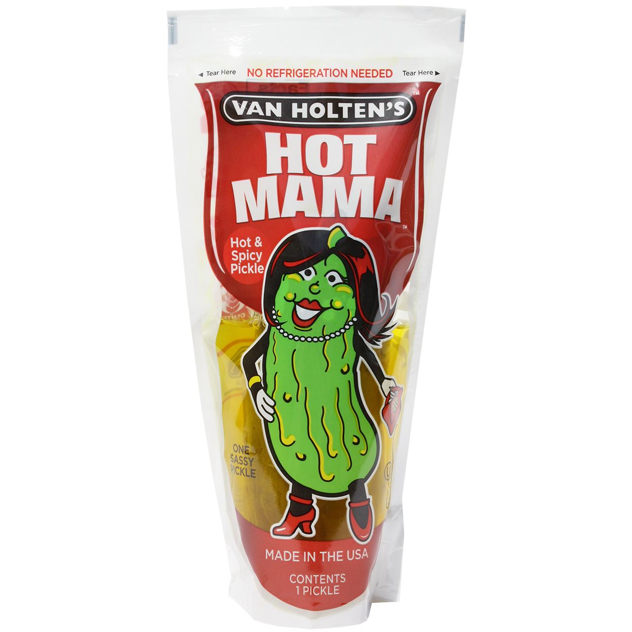 Van Holten's Pickle-In-A-Pouch Van Holten's Hot and Spicy King Size (about 9 Oz) 