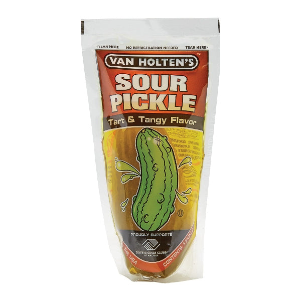 Van Holten's Pickle-In-A-Pouch Van Holten’s Sour Large (about 4.5 Oz) 
