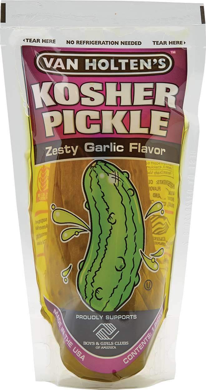 Van Holten's Pickle-In-A-Pouch Van Holten's Zesty Garlic Jumbo (about 5 Oz) 