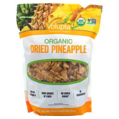 Volupta Organic Dried Pineapple Volupta Organic 26 Ounce 