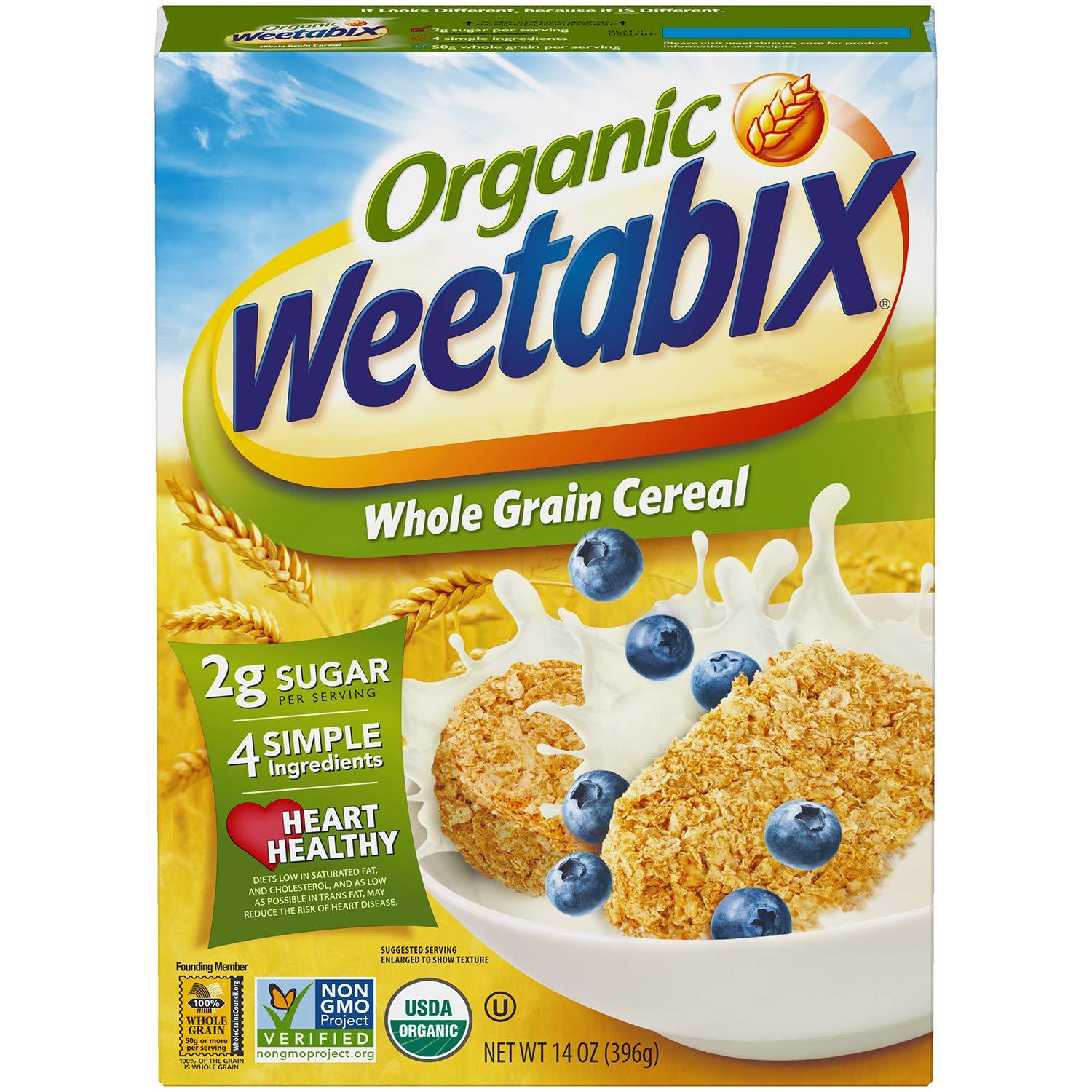 Weetabix Whole Grain Cereal Weetabix Organic 14 Ounce 