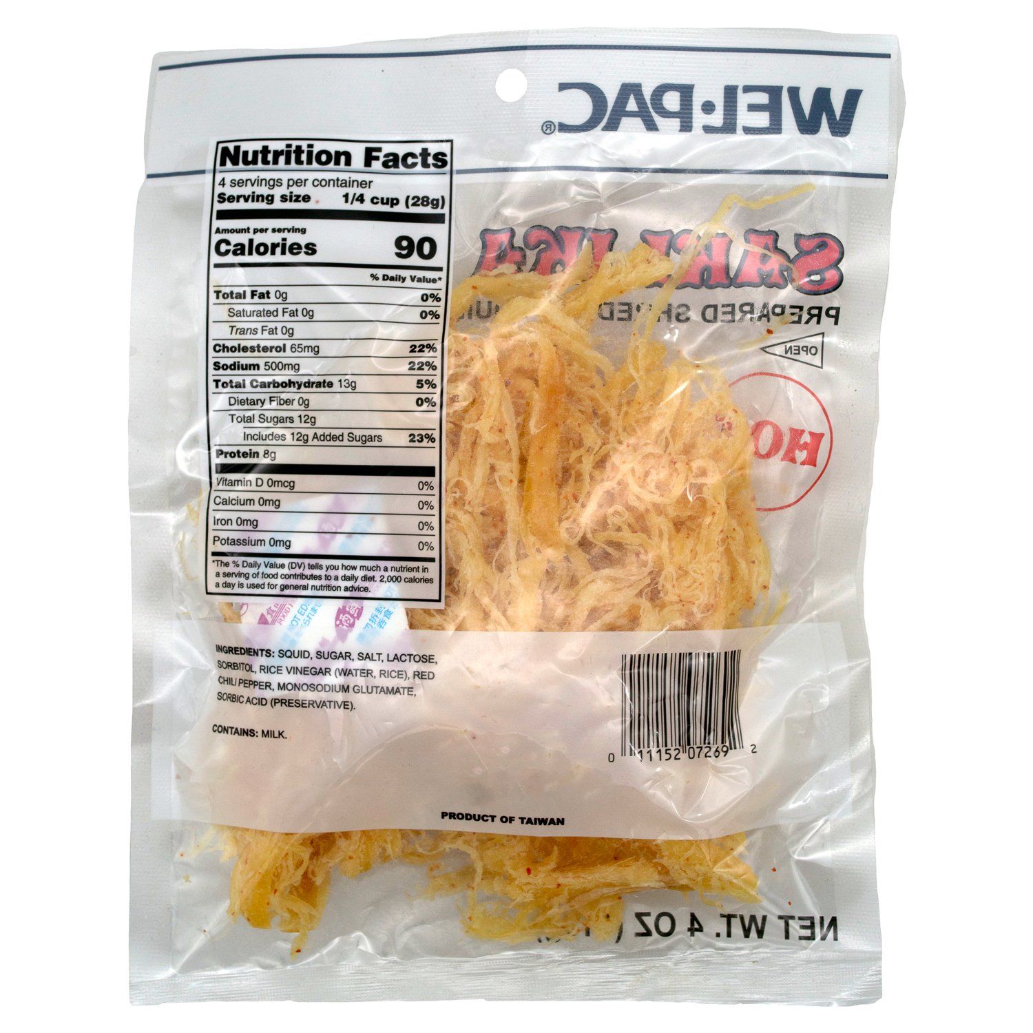 Wel-Pac Saki Ika Prepared Shredded Squid Wel-Pac 
