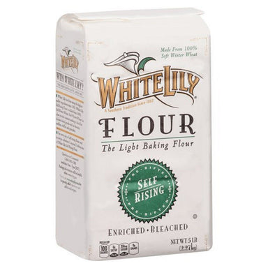 White Lily Self Rising Bleached Flour White Lily 5 Pound 