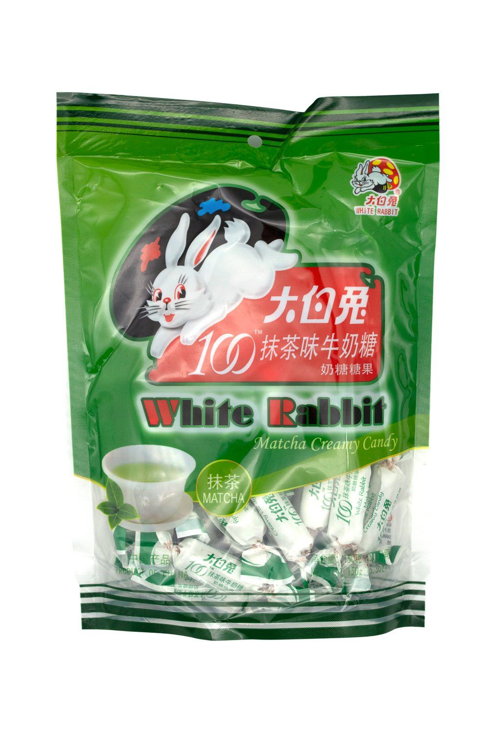 White Rabbit Candy White Rabbit Matcha 5.3 Ounce 