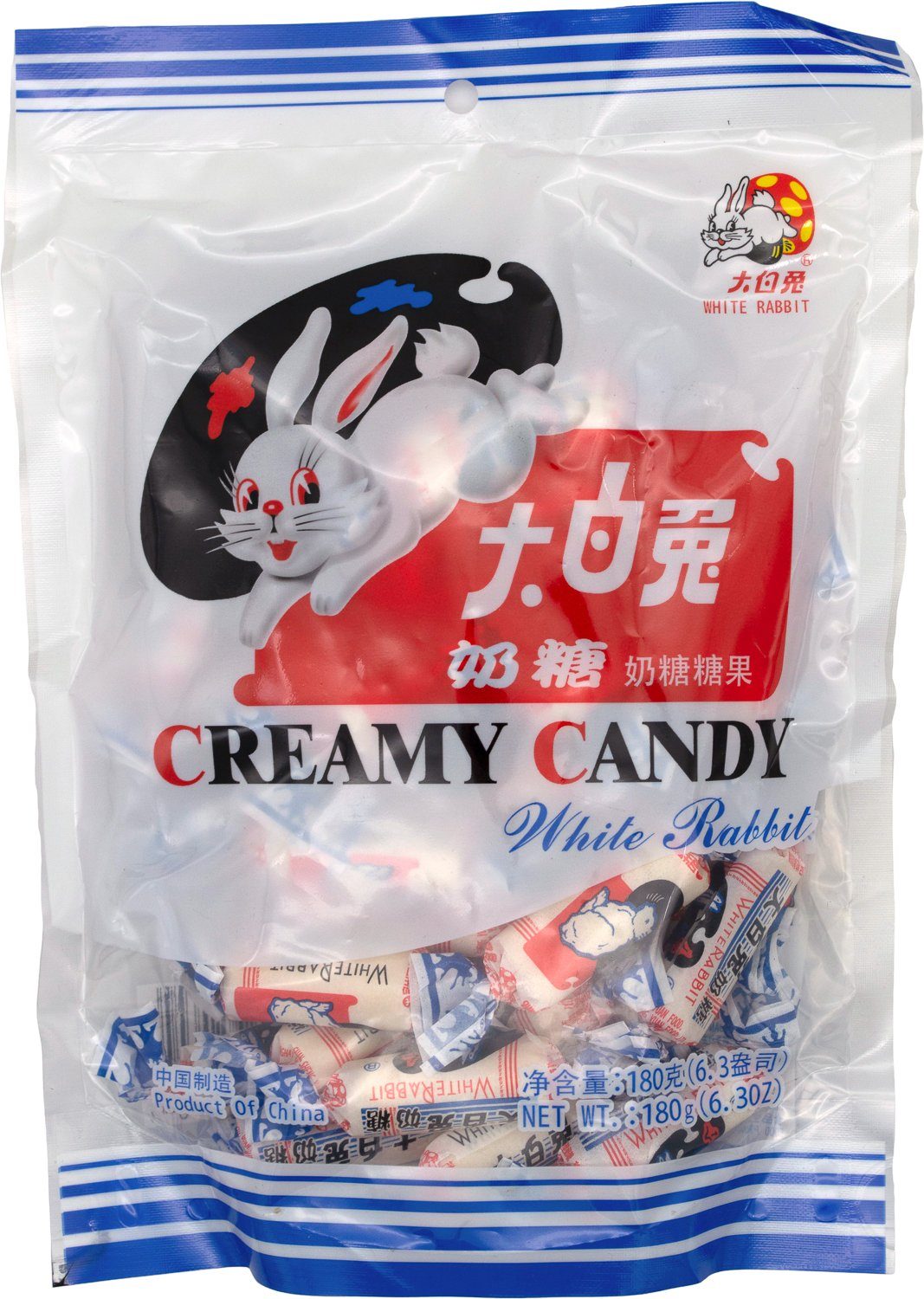 White Rabbit Candy White Rabbit Original 6.3 Ounce 