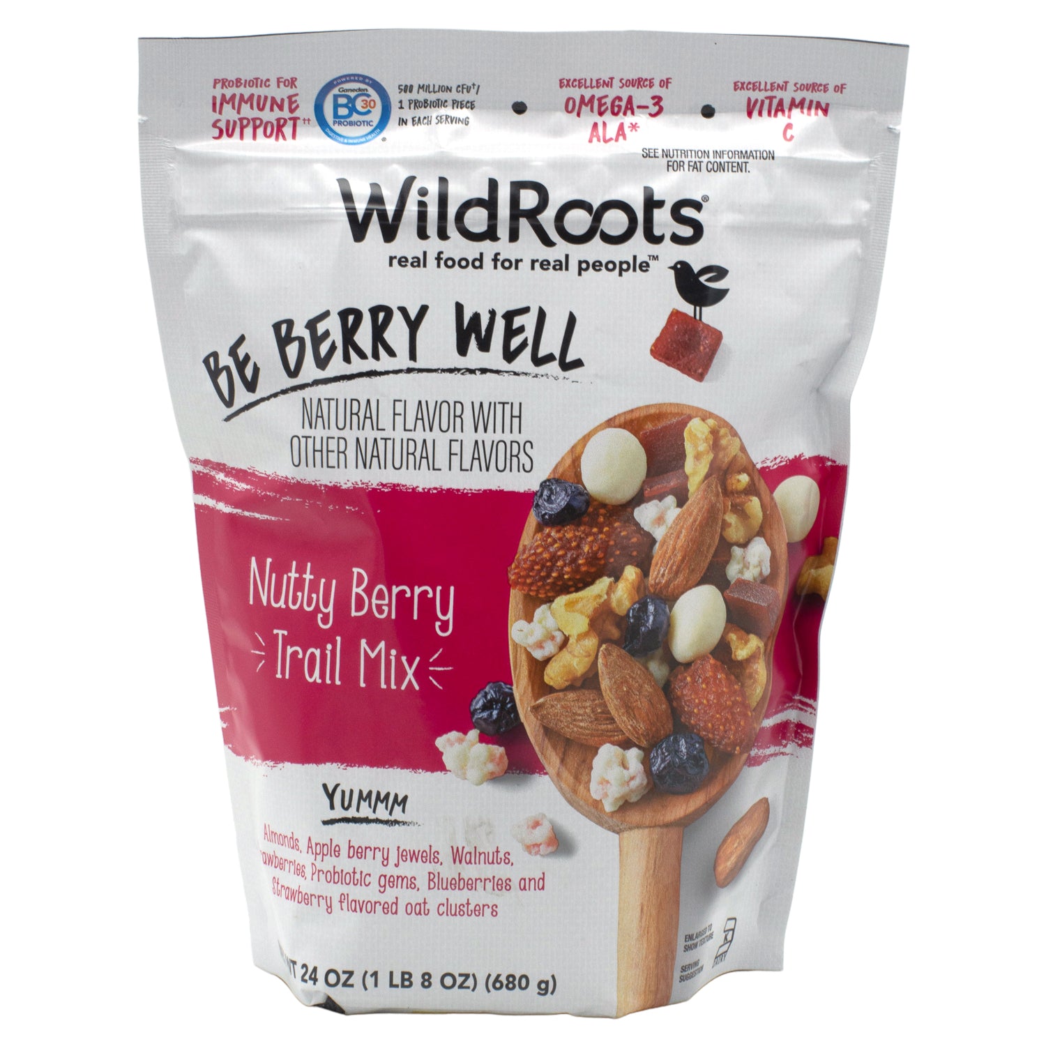 WildRoots Trail Mix Meltable WildRoots Nutty Berry 24 Ounce 