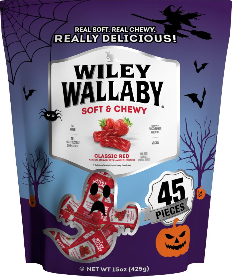 Wiley Wallaby Licorice Wiley Wallaby Halloween 0.352 Oz-45 Count 