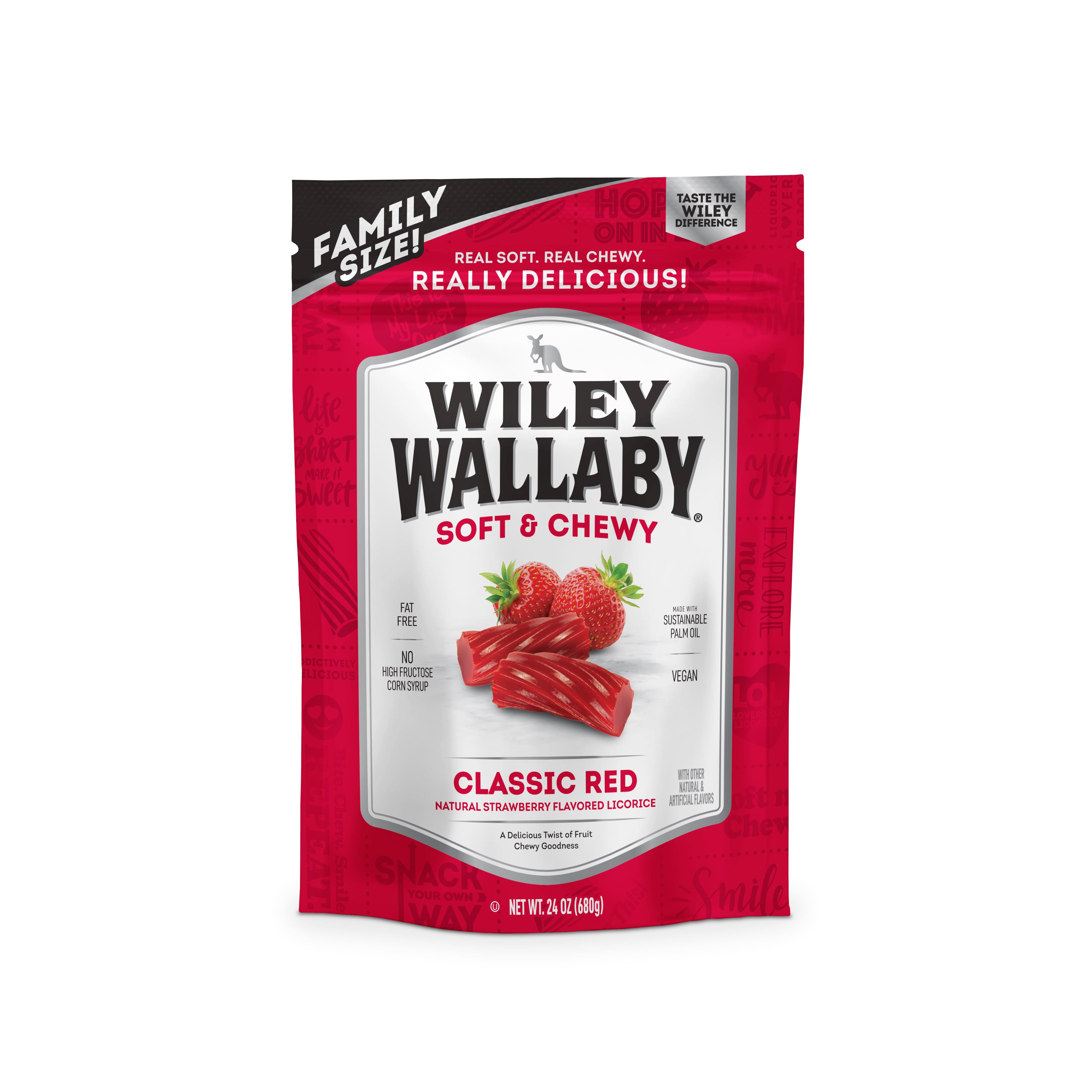 Wiley Wallaby Licorice Wiley Wallaby Original Red 24 Ounce 
