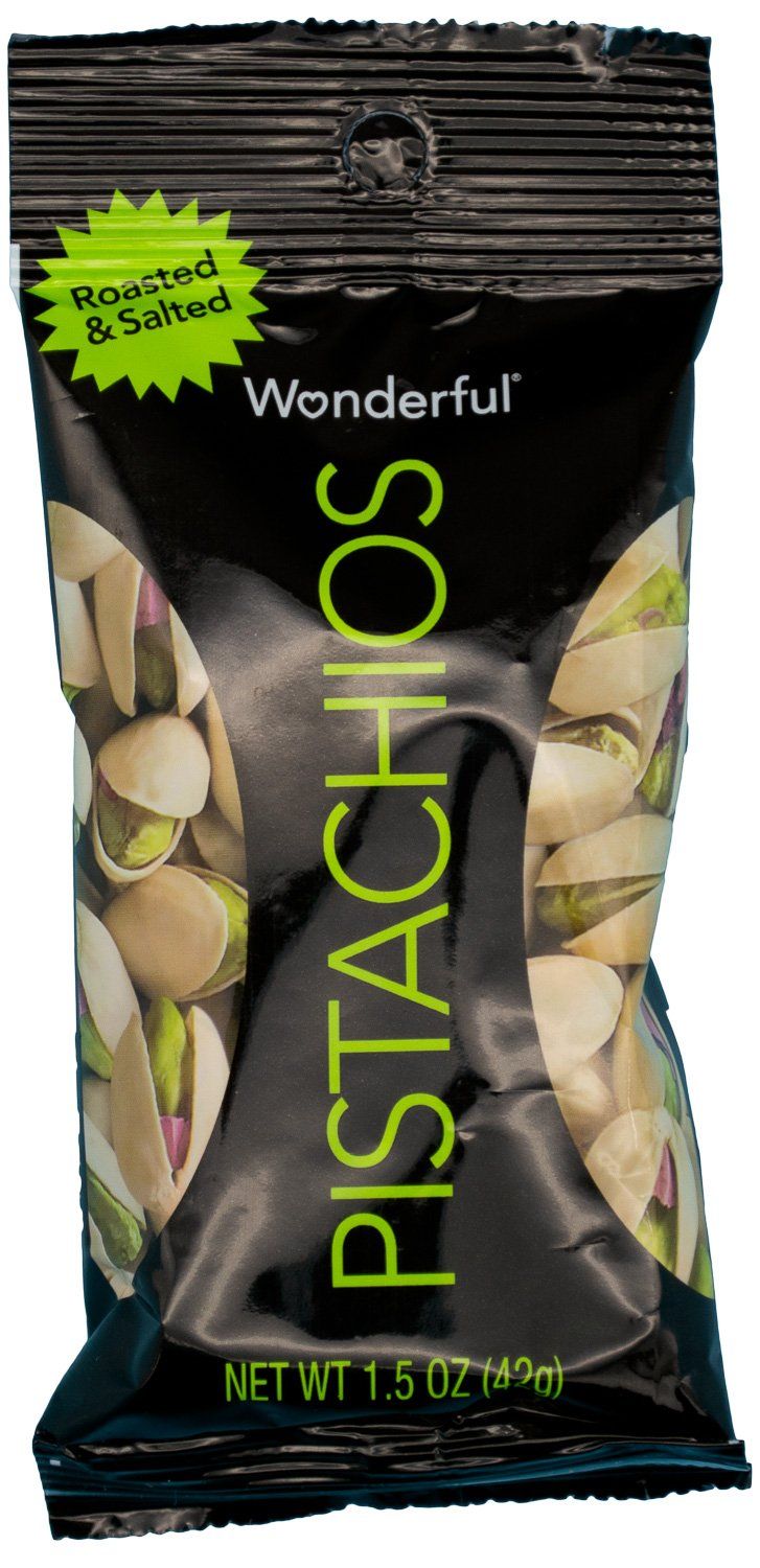 Wonderful Pistachios, Roasted, 1.5 Ounce Wonderful Pistachios & Almonds 
