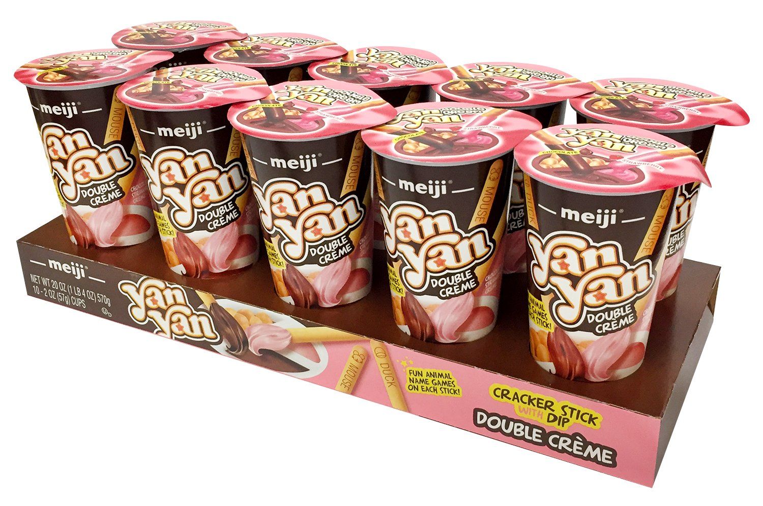 Yan Yan Cracker Sticks With Dip 2 Oz - Holy Land Grocery