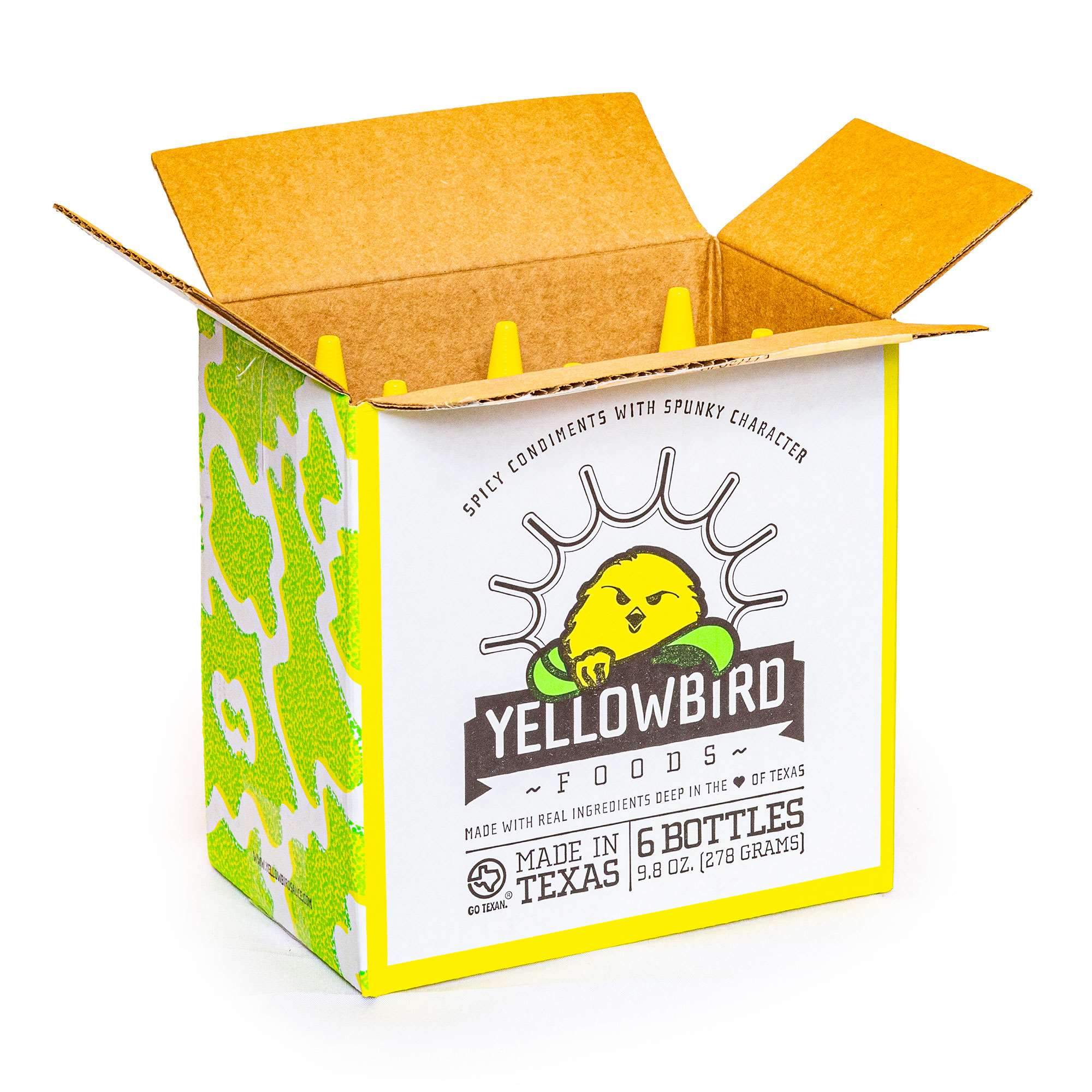 Yellowbird Hot Sauce Yellowbird Foods Jalapeño 9.8 Oz-6 Count 