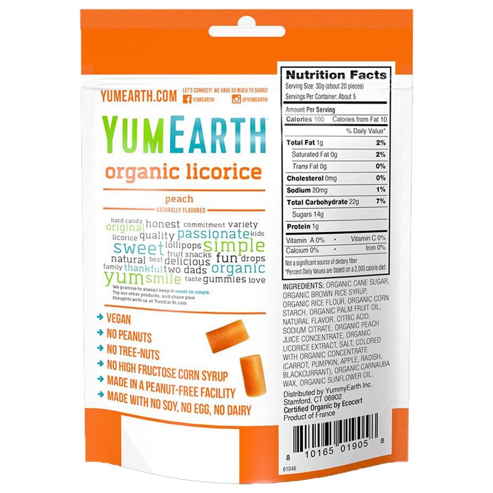 YumEarth Organic Gluten Free Licorice YumEarth 